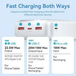 Powerbank 30000mAh Vention FHMB0/ 22.5W/ Negra - PixelPlaza