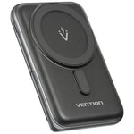 Powerbank 10000mAh Vention FHNB0/ 20W/ Wireless/ Negra - PixelPlaza