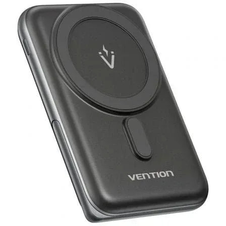 Powerbank 10000mAh Vention FHNB0/ 20W/ Wireless/ Negra - PixelPlaza