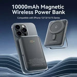 Powerbank 10000mAh Vention FHNW0/ 20W/ Wireless/ Blanca - PixelPlaza