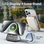 Powerbank 10000mAh Vention FHNW0/ 20W/ Wireless/ Blanca - PixelPlaza