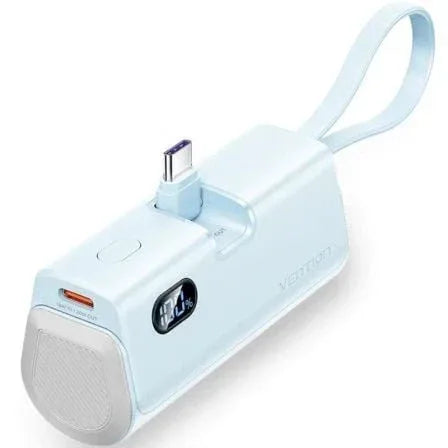 Powerbank 4800mAh Vention FHQL0/ 22.5W/ Azul - PixelPlaza