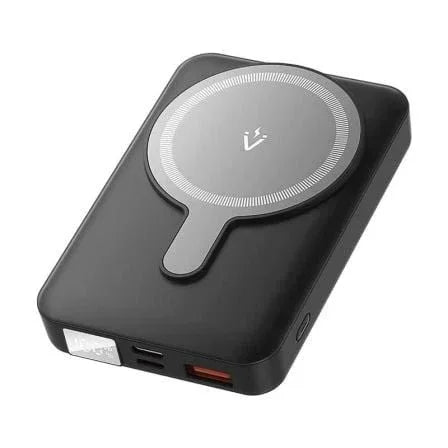 Powerbank 10000mAh Vention FHTB0/ 22.5W/ Wireless/ Negra - PixelPlaza