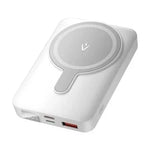 Powerbank 10000mAh Vention FHTW0/ 22.5W/ Wireless/ Blanca - PixelPlaza