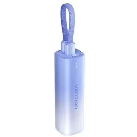 Powerbank 5000mAh Vention FHWL0/ 20W/ Azul - PixelPlaza