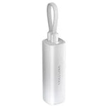 Powerbank 5000mAh Vention FHWM0/ 20W/ Gris/ Incluye Cable USB Tipo-C y Lightning - PixelPlaza