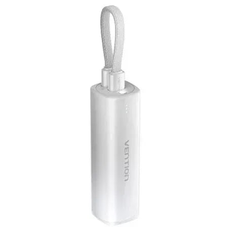 Powerbank 5000mAh Vention FHWM0/ 20W/ Gris/ Incluye Cable USB Tipo-C y Lightning - PixelPlaza