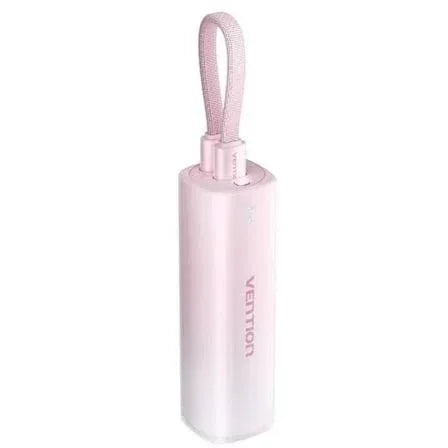 Powerbank 5000mAh Vention FHWR0/ 20W/ Rosa - PixelPlaza