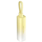 Powerbank 5000mAh Vention FHWY0/ 20W/ Amarilla/ Incluye Cable USB Tipo-C y Lightning - PixelPlaza