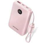 Powerbank 10000mAh Vention FKAP0-C/ 22.5W/ Rosa/ Incluye Cable USB Tipo-C - PixelPlaza