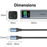 Powerbank 27000mAh Vention FKEH0/ 140W/ Gris - PixelPlaza