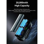 Powerbank 20000mAh Vention FKFH0/ 165W/ Gris/ Incluye Cable USB Tipo-C - PixelPlaza