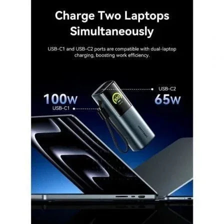 Powerbank 20000mAh Vention FKFH0/ 165W/ Gris/ Incluye Cable USB Tipo-C - PixelPlaza