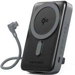 Powerbank 10000mAh Vention FKHH0/ 35W/ Wireless/ Gris/ Incluye Cable USB Tipo-C - PixelPlaza