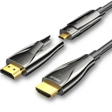 Cable HDMI Vention ALPBQ/ HDMI Macho - Micro HDMI Macho/ HDMI Macho/ 30m/ Negro - PixelPlaza