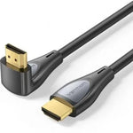 Cable HDMI 2.0 4K Acodado Vention ALQBI/ HDMI Macho - HDMI Macho/ 3m/ Negro - PixelPlaza