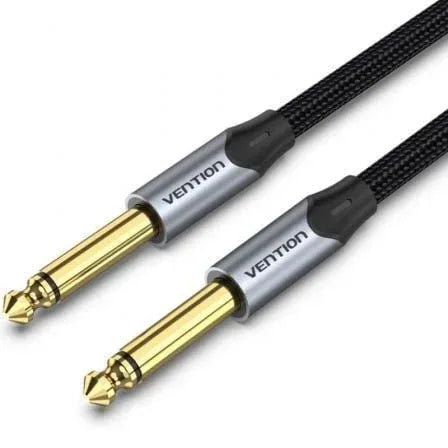 Cable Estéreo Vention BASHG/ Jack 6.5 Macho - Jack 6.5 Macho/ 1.5m/ Gris - PixelPlaza