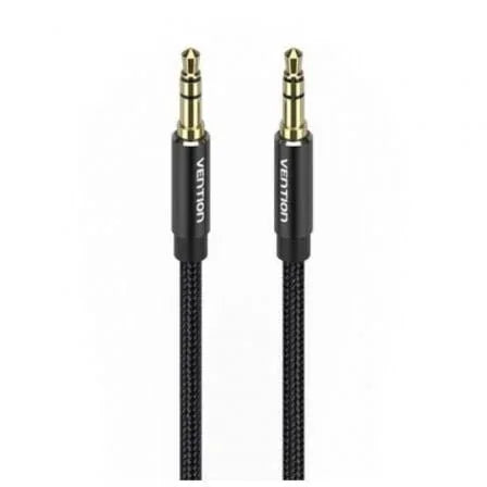 Cable Estéreo Vention BAWBH/ Jack 3.5 Macho - Jack 3.5 Macho/ 2m/ Negro - PixelPlaza