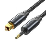 Cable de Audio de Fibra óptica Vention BKCBH/ 2m/ Negro - PixelPlaza
