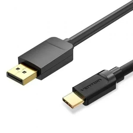 Cable Conversor Vention CGYBF/ USB Tipo-C Macho - DisplayPort Macho/ 1.5m/ Negro - PixelPlaza