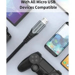 Cable USB 2.0 Vention COAHH/ microUSB Macho - USB Macho/ 480Mbps/ 2m/ Gris - PixelPlaza