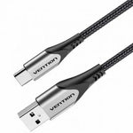Cable USB 2.0 Tipo-C Vention CODHH/ USB Macho - USB Tipo-C Macho/ 480Mbps/ 2m/ Gris - PixelPlaza
