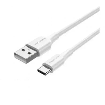 Cable USB 2.0 Vention CTHWI/ USB Tipo-C Macho - USB Macho/ 480Mbps/ 3m/ Blanco - PixelPlaza