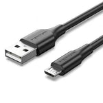 Cable USB 2.0 Vention CTIBD/ USB Macho - MicroUSB Macho/ 480Mbps/ 50cm/ Negro - PixelPlaza