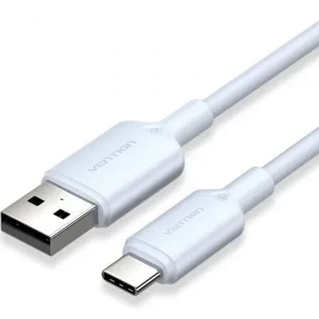 Cable USB 2.0 Tipo-C Vention CTQLF/ USB Tipo-C Macho - USB Macho/ Hasta 60W/ 480Mbps/ 1m/ Azul - PixelPlaza