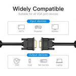 Cable VGA Vention DADBL/ VGA Macho - VGA Macho/ 10m/ Negro - PixelPlaza