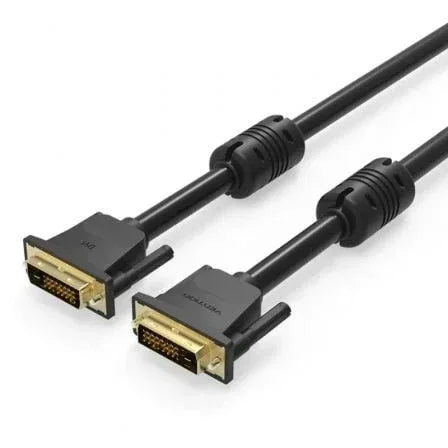 Cable DVI Vention EAABG/ DVI-D Macho - DVI-D Macho/ 1.5m/ Negro - PixelPlaza