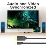 Cable Conversor Vention HABBG/ Mini DisplayPort Macho - HDMI Macho/ 1.5m/ Negro - PixelPlaza