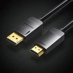 Cable Conversor Vention HADBH/ Displayport Macho - HDMI Macho/ 2m/ Negro - PixelPlaza