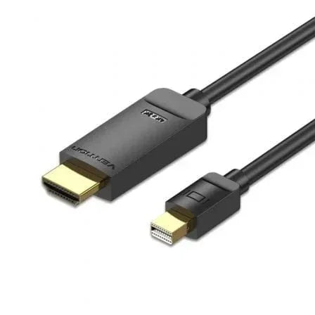 Cable Conversor Vention HAHBH/ Mini Displayport Macho - HDMI Macho/ 2m/ Negro - PixelPlaza