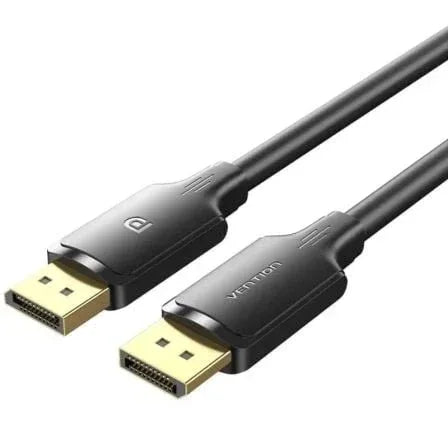 Cable Vention HAKBF/ DisplayPort Macho - DisplayPort 4K Macho/ 1m/ Negro - PixelPlaza