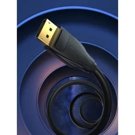 Cable DisplayPort 1.4 8K Vention HCDBL/ DisplayPort Macho - DisplayPort Macho/ 10m/ Negro - PixelPlaza