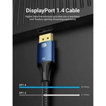 Cable Vention HCELF/ DisplayPort Macho - DisplayPort 8K Macho/ 1m/ Azul - PixelPlaza