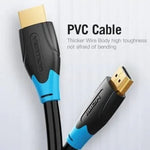 Cable HDMI 2.0 4K Vention AACBL/ HDMI Macho - HDMI Macho/ 10m/ Negro - PixelPlaza