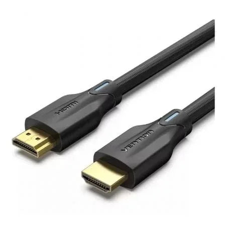 Cable HDMI 2.1 8K Vention AAUBH/ HDMI Macho - HDMI Macho/ 2m/ Negro - PixelPlaza