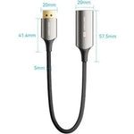 Cable Conversor Vention HFNBC/ DisplayPort Macho - HDMI Hembra/ 25cm/ Negro - PixelPlaza