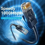 Cable de Red RJ45 UTP Vention IABBD Cat.5e/ 50cm/ Negro - PixelPlaza