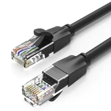 Cable de Red RJ45 UTP Vention IBEBH Cat.6/ 2m/ Negro - PixelPlaza