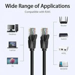 Cable de Red RJ45 UTP Vention IBEBH Cat.6/ 2m/ Negro - PixelPlaza