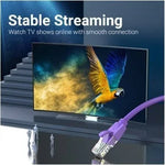Cable de Red RJ45 UTP Vention IBEVF Cat.6/ 1m/ Morado - PixelPlaza