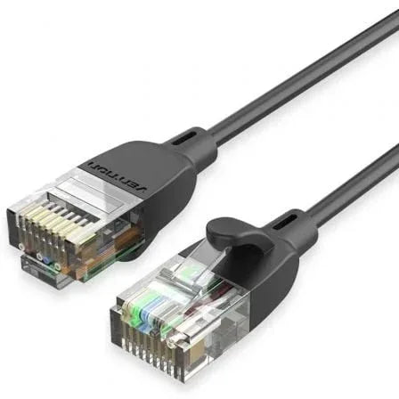 Cable de Red RJ45 UTP Vention IBIBD Cat.6A/ 50cm/ Negro - PixelPlaza