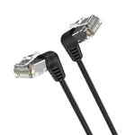 Cable de Red RJ45 UTP Vention IBOBD Cat.6A/ 50cm/ Cabeza Rotatoria 360º/ Negro - PixelPlaza