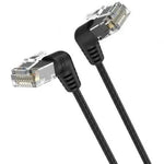 Cable de Red RJ45 UTP Vention IBOBF Cat.6A/ 1m/ Cabeza Rotatoria 360º/ Negro - PixelPlaza