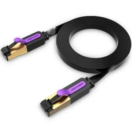 Cable de Red RJ45 STP Vention ICABI Cat.7/ 3m/ Negro - PixelPlaza