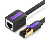 Cable Alargador de Red RJ45 UTP Vention ICBBI Cat.7/ 3m/ Negro - PixelPlaza