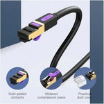 Cable de Red RJ45 SFTP Vention ICDBN Cat.7/ 15m/ Negro - PixelPlaza